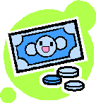 ロゴお金