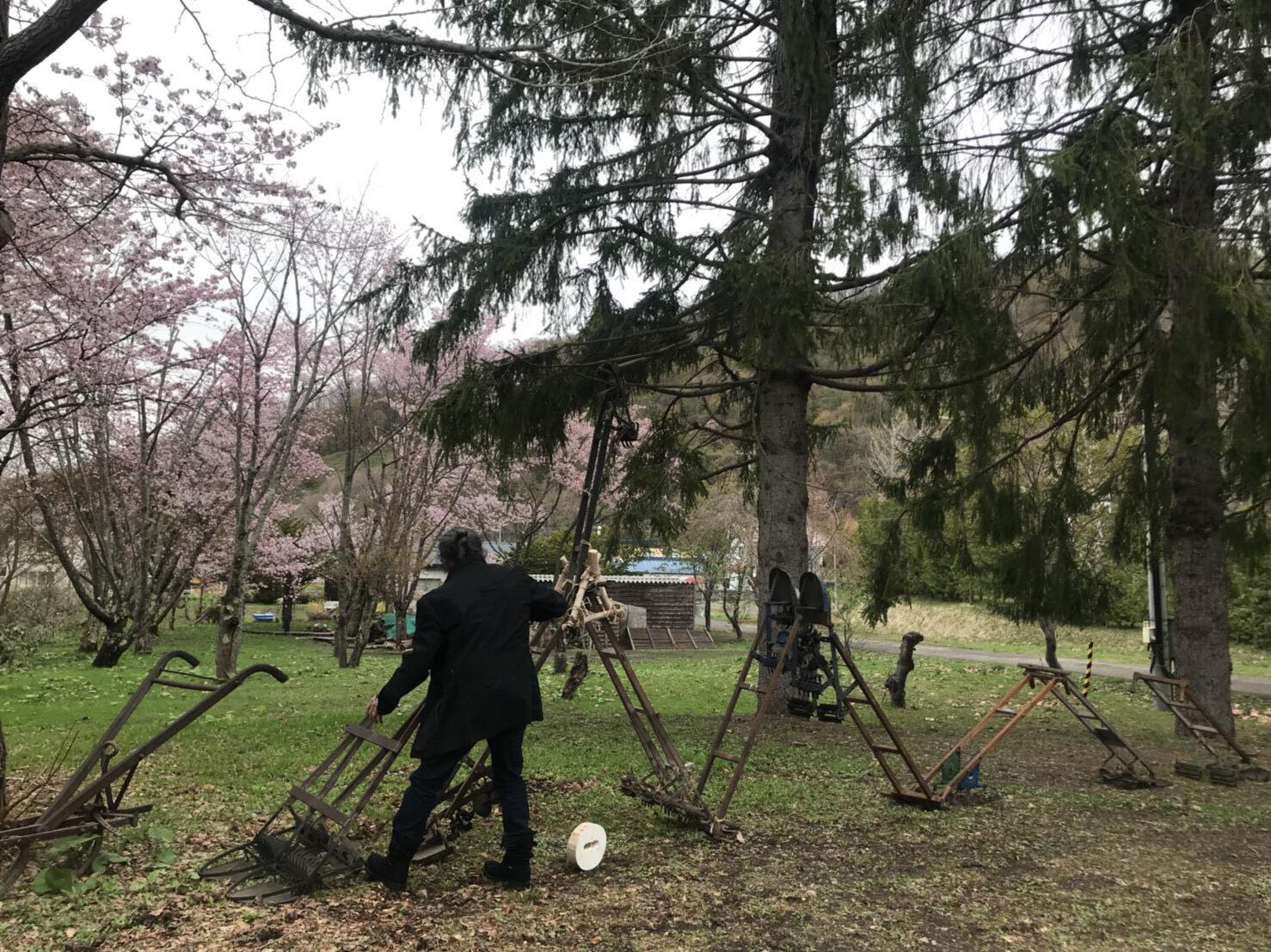 旧桜井家の農機具で