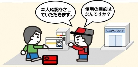 ガソリンを容器で購入される皆さまへの画像