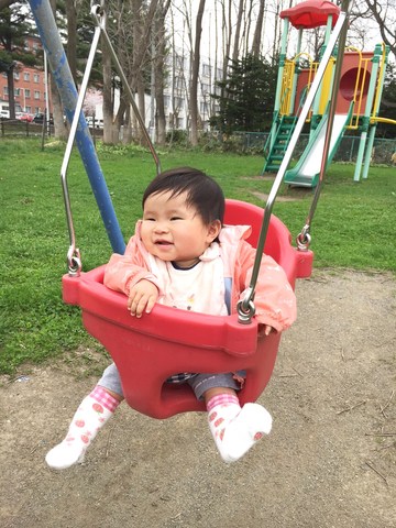 はじめてのブランコ こわくないよ。の画像