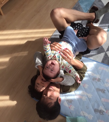 パパとサンドウィッチの画像