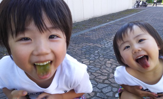 かき氷のあとのお楽しみの画像