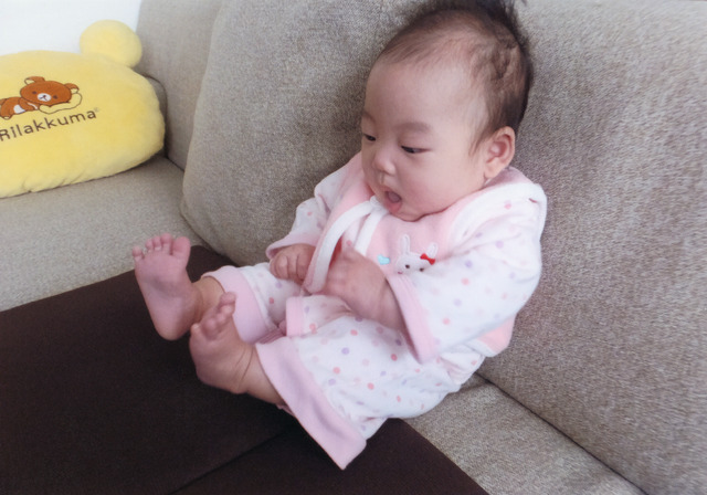 足に向かってはじめましての画像