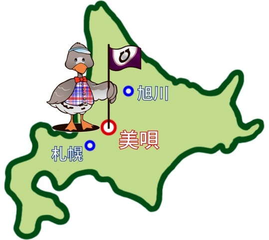 美唄市位置図1の画像