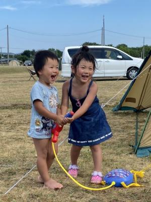 初キャンプ
