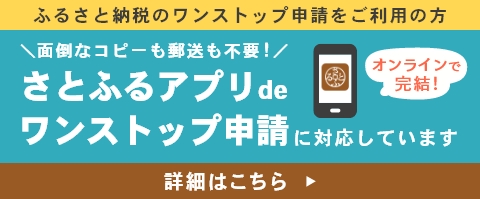 さとふるアプリでワンストップ申請