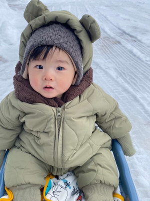 はじめての雪