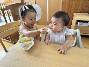 いっぱい食べてね
