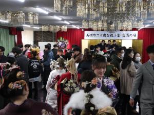 交流の会場の様子