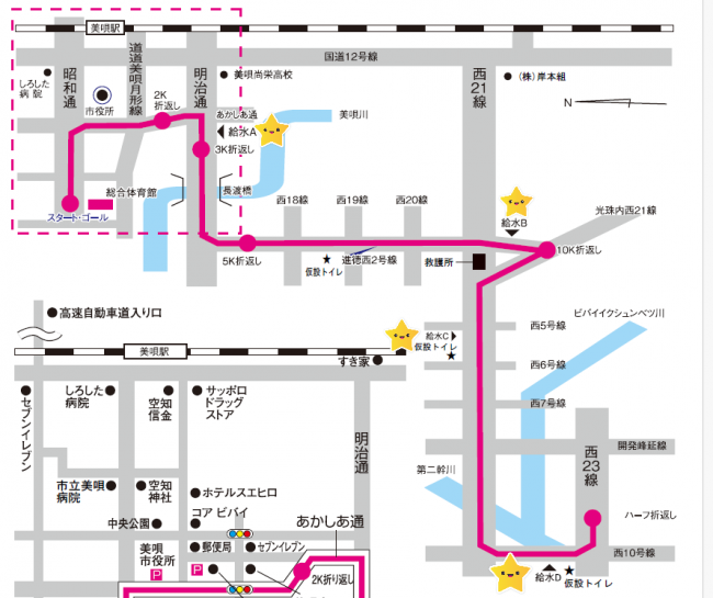 給水ポイント