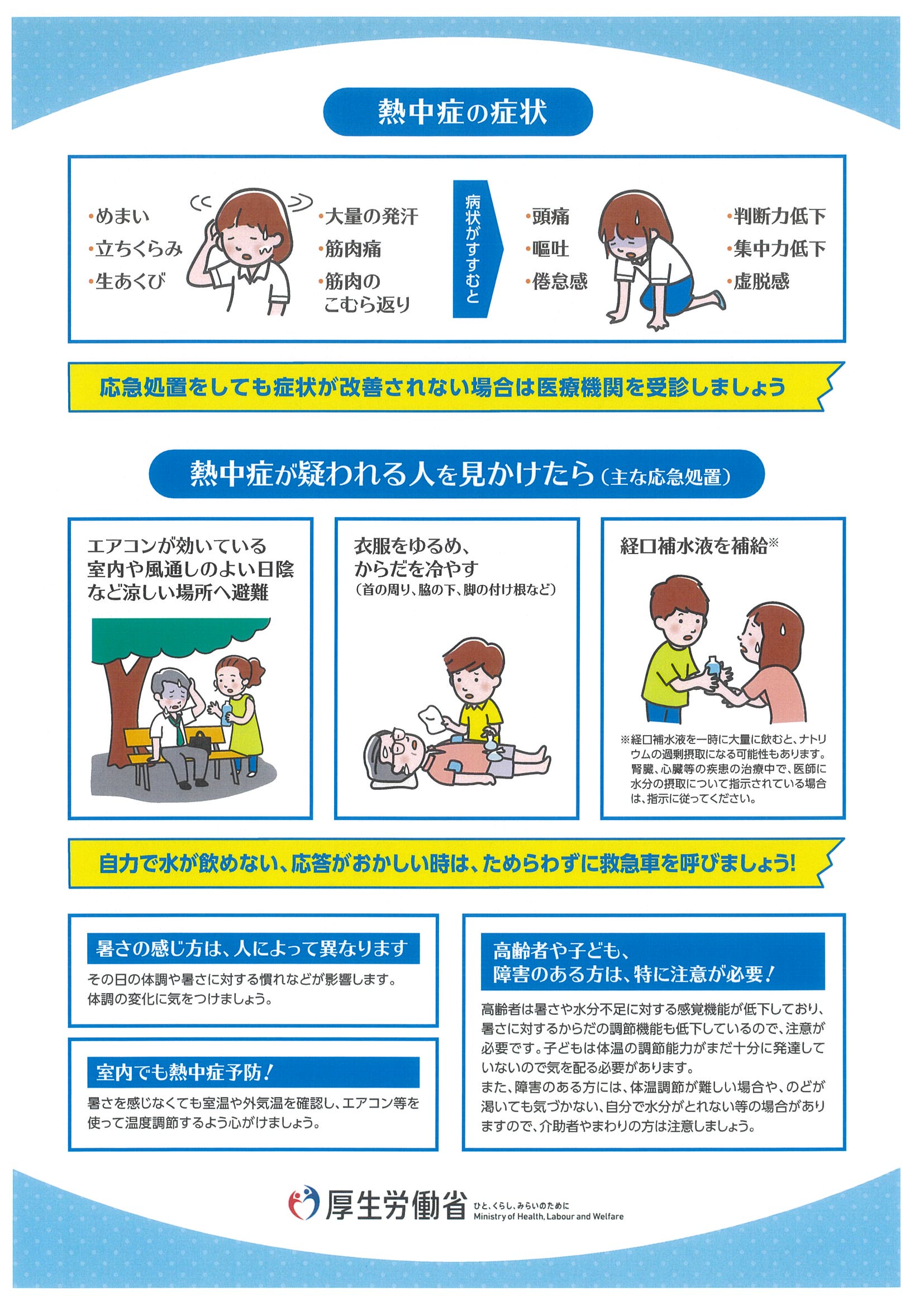 熱中症予防のために2