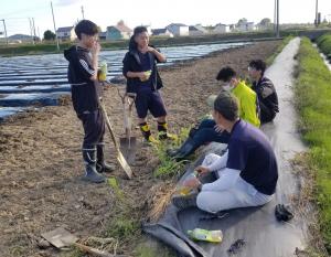 学生との交流①