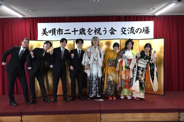 南美唄中学校　集合写真