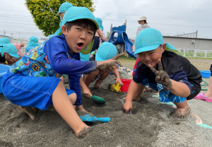 泥遊び
